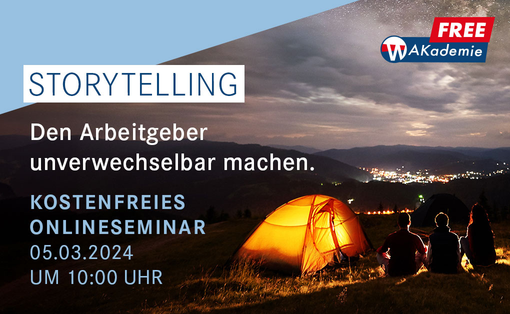 Storytelling Arbeitgeber Unverwechselbar Machen Und Branden WAK SH